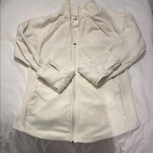 Old Navy Cream Teddy Jacket Plush Fleece